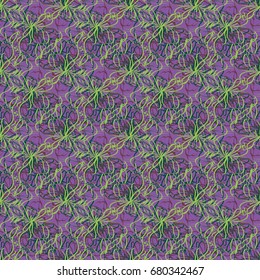 Seamless pattern with hand drawn bow-tie. Detailed sketch of holiday symbol. Useful for background, fabric or paper.