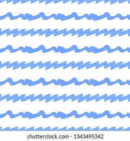 Seamless pattern with hand drawn brush strokes.