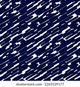 Seamless pattern with hand drawn brush strokes. Design for fabric, textile, wrapping paper, cover, poster. Vector Illustration