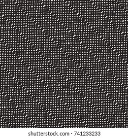 Seamless pattern with hand drawn brush strokes. Ink doodle grunge illustration. Geometric monochrome vector pattern.