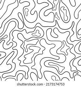 Seamless pattern of hand drawn doodles. Used for printing on paper, fabric, packaging, wallpaper. Eps10.