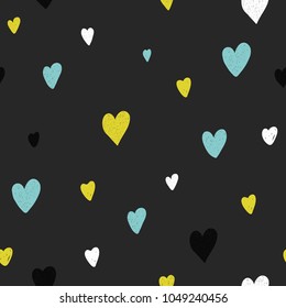 Seamless pattern with hand drawn elements. Vector illustration for card, print on clothes.