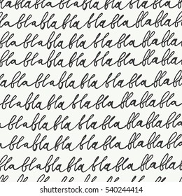 Seamless pattern with hand drawn elements.