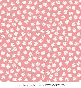 Seamless pattern with hand drawn floral. Background for textile, wrapping paper, fashions, illustrations.