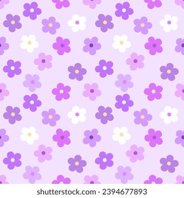 Seamless pattern with hand drawn flower. Background for textile,wrapping paper, fashion, illustration.