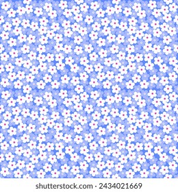 Seamless pattern with hand drawn flower. Background for textile, wrapping paper, fashion, illustration.