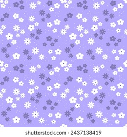 Seamless pattern with hand drawn flower. Background for textile, wrapping paper, fashion, illustration.