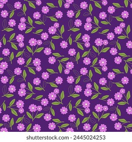 Seamless pattern with hand drawn flower. Background for textile, wrapping paper, fashion, illustration.