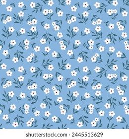 Seamless pattern with hand drawn flower. Background for textile, wrapping paper, fashion, illustration.