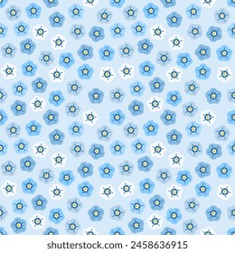 Seamless pattern with hand drawn flower. Background for textile, wrapping paper, fashion, illustration.