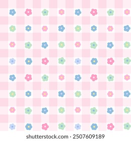 Seamless pattern with hand drawn flower. Background for textile, wrapping paper, fashion, illustration.