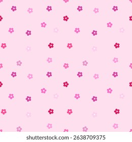 Seamless pattern with hand drawn flower. Background for textile, wrapping paper, fashion, illustration.