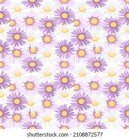Seamless pattern with hand drawn flowers. Background for textile, wrapping paper, fashions, illustrations.
