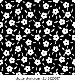 Seamless pattern with hand drawn Flowers. Background for textile, wrapping paper, fashions, illustrations.