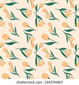 Patrón sin foco con Flores dibujadas a mano. Antecedentes para textiles, papel envolvente, modas, ilustraciones.
