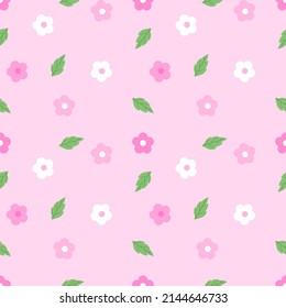 Seamless pattern with hand drawn Flowers. Background for textile, wrapping paper, fashions, illustrations.