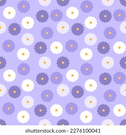 Seamless pattern with hand drawn flowers. Background for textile, wrapping paper, fashions, illustrations.