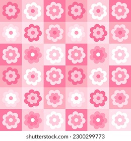 Seamless pattern with hand drawn flowers. Background for textile, wrapping paper, fashions, illustrations.