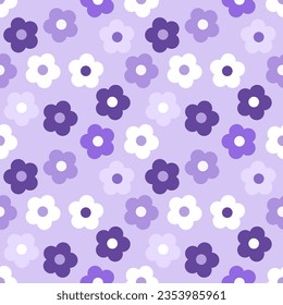 Seamless pattern with hand drawn flowers. Background for textile, wrapping paper, fashions, illustrations.