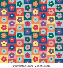 Seamless pattern with hand drawn flowers. Background for textile, wrapping paper, fashions, illustrations.
