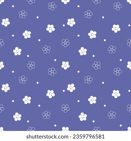 Seamless pattern with hand drawn flowers. Background for textile, wrapping paper, fashions, illustrations.