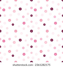 Seamless pattern with hand drawn flowers. Background for textile, wrapping paper, fashions, illustrations.