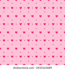 Seamless pattern with hand drawn heart. Background for textile, wrapping paper, fashion, illustration.