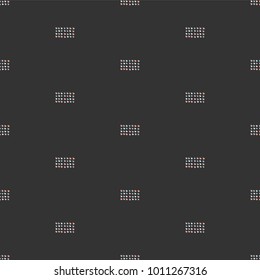 Seamless pattern, hand drawn hearts in brush organised into rectangles. Great for wedding cards, postcards, t-shirts, bridal invitations, brochures, posters, gift wrapping, wall art, wallpapers, etc.