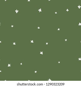 Seamless pattern. Hand drawn icon with seamless pattern for decorative design. Arrow down direction icon vector design.