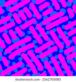 Seamless pattern with hand drawn line. Geometric pattern for wrapping paper.