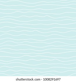 Seamless pattern with hand drawn lines