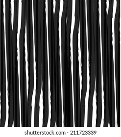 Seamless pattern with hand drawn lines