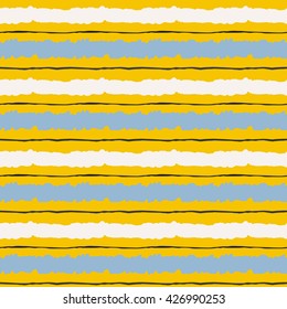 Seamless pattern with hand drawn lines