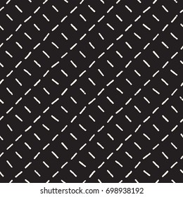 Seamless pattern with hand drawn lines. Abstract background with freehand brush strokes. Black and white grunge texture. Ornament for wrapping paper.