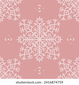 Nahtloses Muster mit handgezeichnetem Mandala-Ornament. Der Druck eignet sich gut für Textilien, Tapeten und Verpackungen.