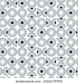 Seamless pattern with hand drawn ornameny in style Art Deco. For wrapping paper, home decor other design projects. 3D Illustration
