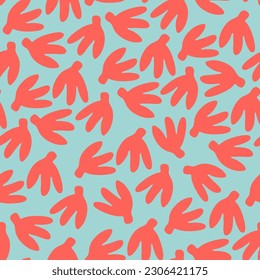 Seamless pattern. Hand drawn patterns inspired by the rich colors of natural dyes, organic and geometric shapes, vintage charm with a modern touch For wrapping paper, other design projects