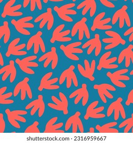 Seamless pattern. Hand drawn patterns inspired by the rich colors of natural dyes, organic and geometric shapes, vintage charm with a modern touch For wrapping paper, other design projects