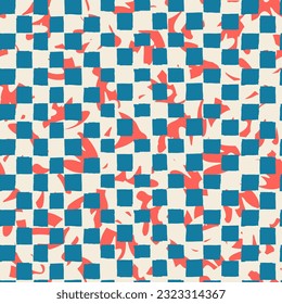 Seamless pattern. Hand drawn patterns inspired by the rich colors of natural dyes, organic and geometric shapes, vintage charm with a modern touch For wrapping paper, other design projects