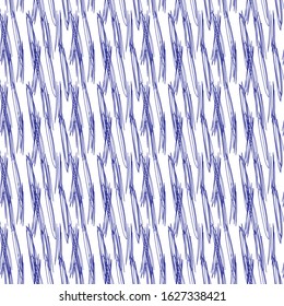 Seamless pattern. Hand drawn  scribble waves. Can be uset for textile, wallpapers, prints and web design