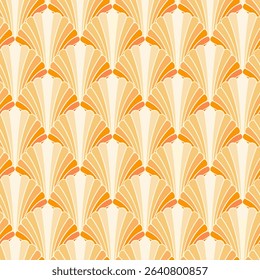 Seamless pattern of hand drawn seashells on isolated background. Design for summertime celebration, scrap booking, wedding invitation, textile, home decor, nursery decoration, paper craft.  