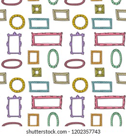 Seamless pattern and hand