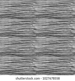 Seamless pattern of hand drawn sketches horizontal parallel hatching grunge texture