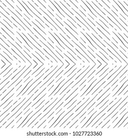 Seamless pattern of hand drawn sketches rough hatching grunge texture. Vector illustration
