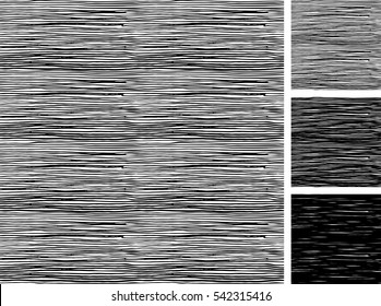 Patrón transparente de bocetos dibujados a mano, patrón de rayado paralelo áspero. la textura tiene tres matices diferentes: tono claro, medio y oscuro. 