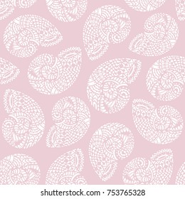Seamless pattern with hand drawn spiral shells. Marine theme. Vector illustration.