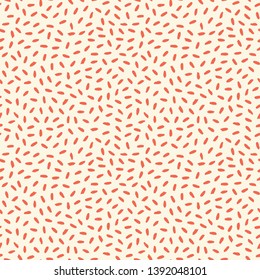 Seamless pattern with hand drawn swashes. Brush strokes texture. Vector illustration.