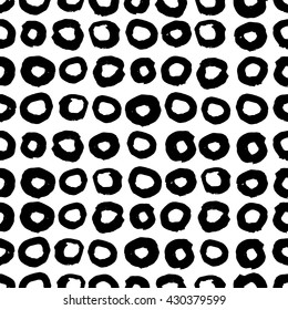 Seamless pattern with hand drawn textures