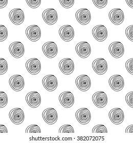 Seamless pattern of hand made doodle vector abstract texture/sketch vector design drawing handmade by line marker on Art theme