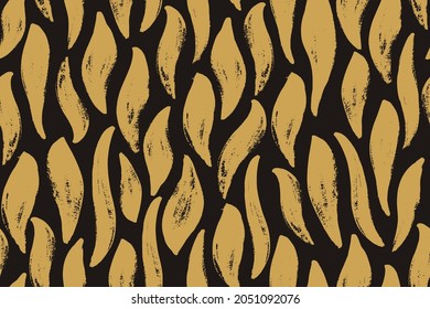 Seamless pattern with hand painted abstract texture. Brush stroke, ink smear. Design for wallpaper, fabric print, wrapping paper. Endless backdrop.